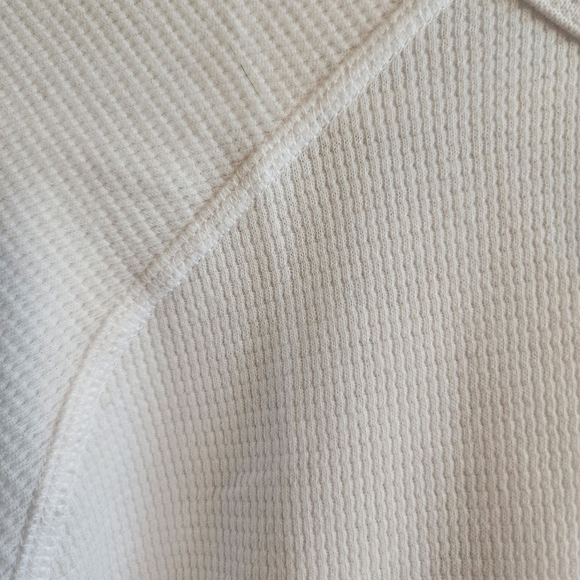 American Eagle Kids Thermal White Long Sleeve Shirt NWT Size 16 - Picture 5 of 8